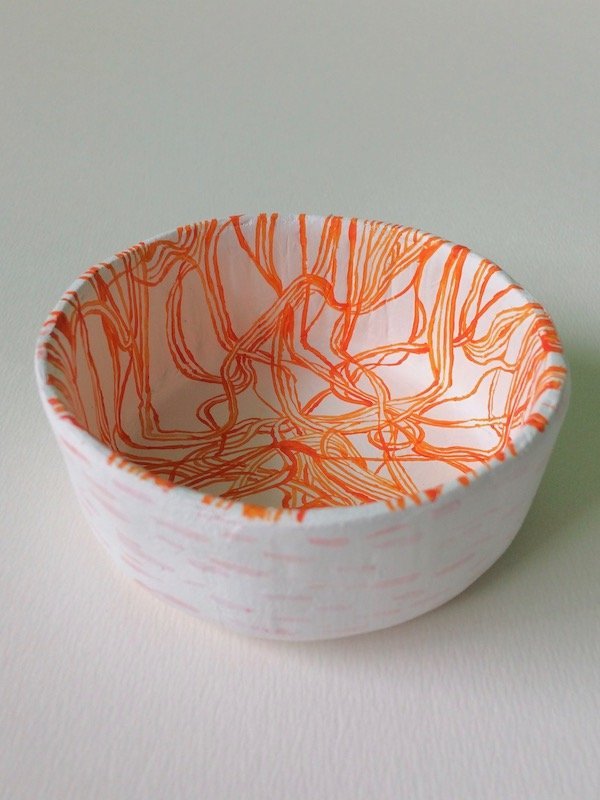 Final Abstract String Bowl