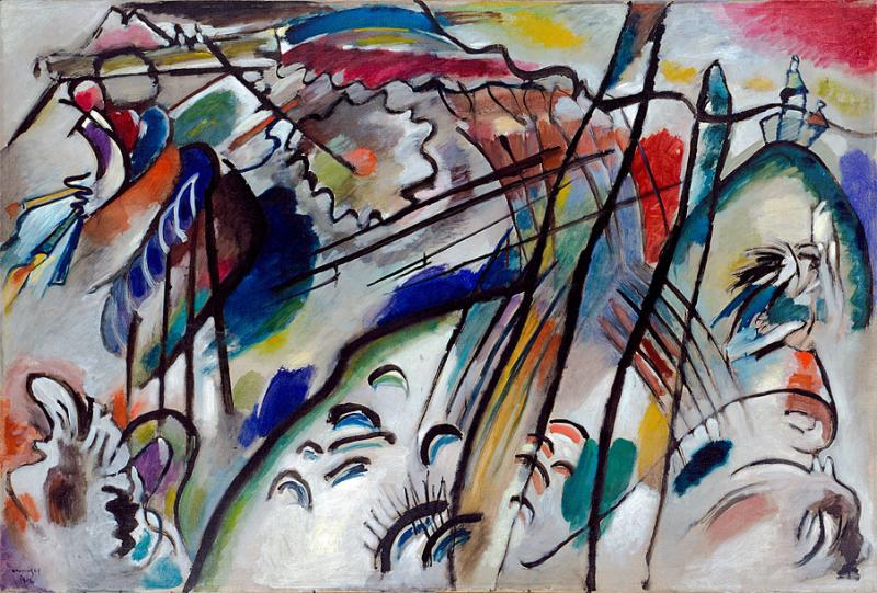 Improvisation 28, 1912 by Wassily Kandinsky
