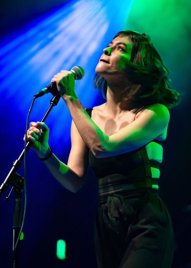 Photograph of Meg Myers performing