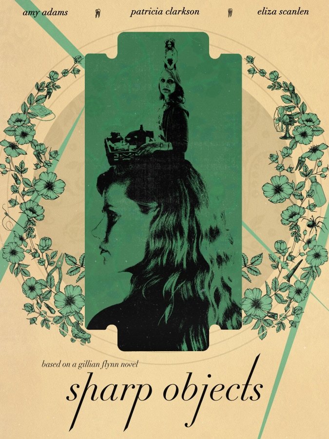Full of symbolism, a poster design of the series.