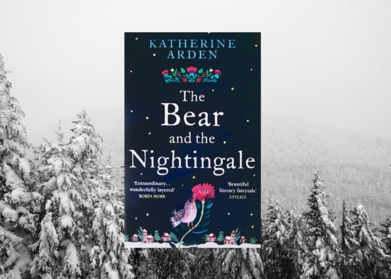Illustrated book cover showing a winter's night