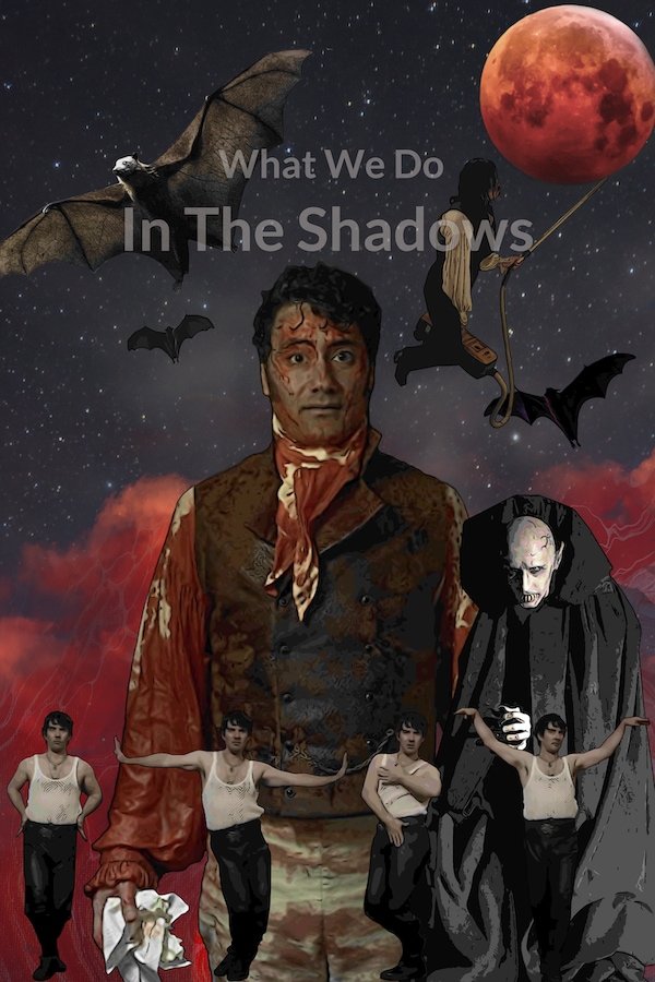 Photo design poster - showing the characters from the film
